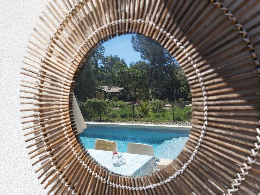 Gite Dans Les Pins Avec Piscine Villa Mazan Exterior photo